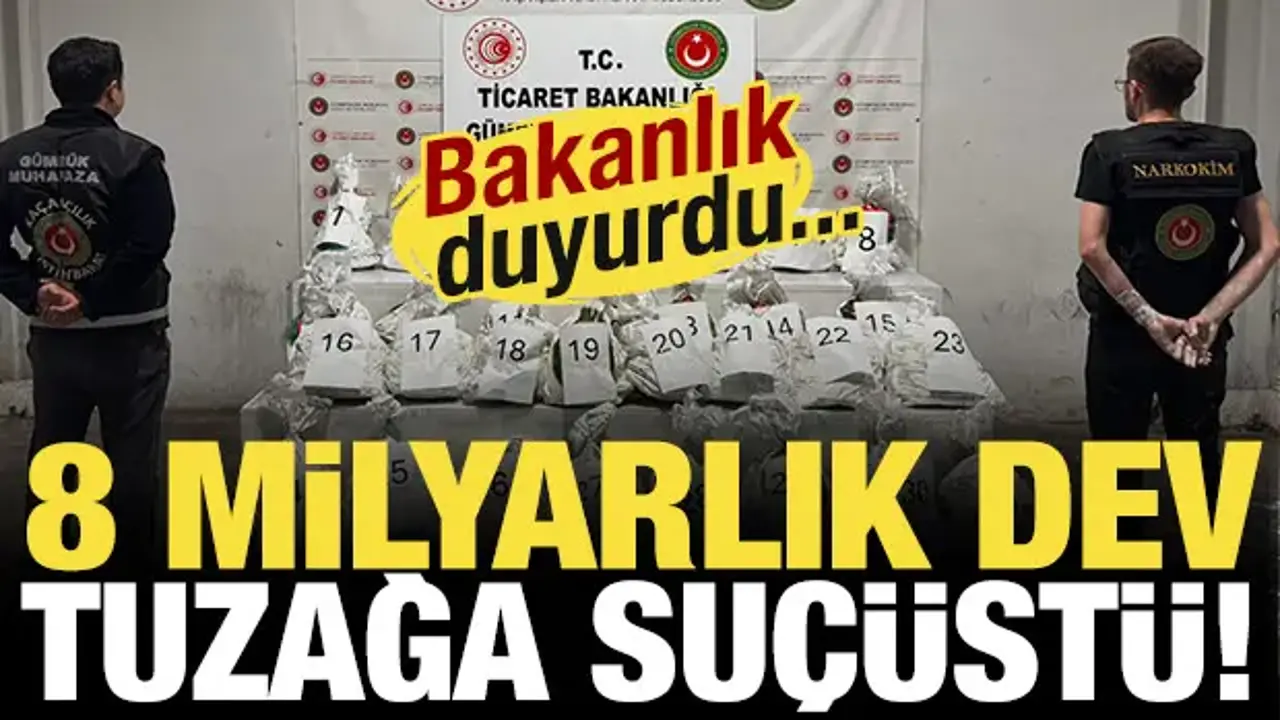 Toplam değeri 8 milyar 85 milyon TL olan kaçak ilaç ve uyuşturucu madde ele geçirildi!