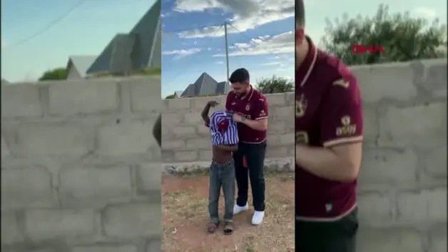 Trabzonspor sevgisi Afrika'ya taşındı