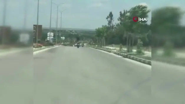 Trafikte akrobatik hareket yapan motosikletliye 46 bin TL ceza