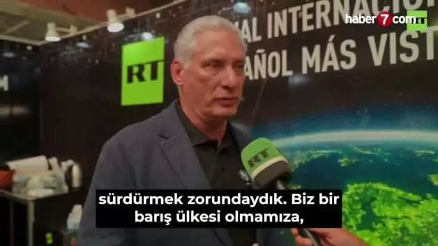 Trump '70 yıl sonra Küba'da şafak doğacak demişti! Devlet Başkanı Diaz'dan jet savaş resti