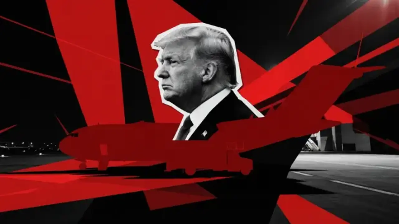 Trump neden Ankara’da uçağını değiştirdi? Gizli uçuşun sır perdesi aralandı!