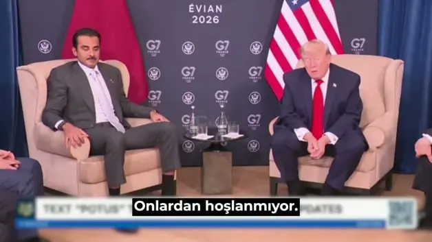 Trump Netanyahu'ya sopa gösterdi: 