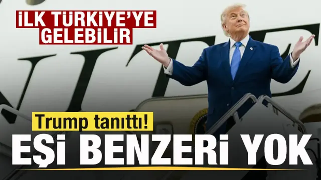 Trump tanıttı: Eşi benzeri yok! Değeri 500 milyon dolar! İlk Türkiye'ye gelebilir