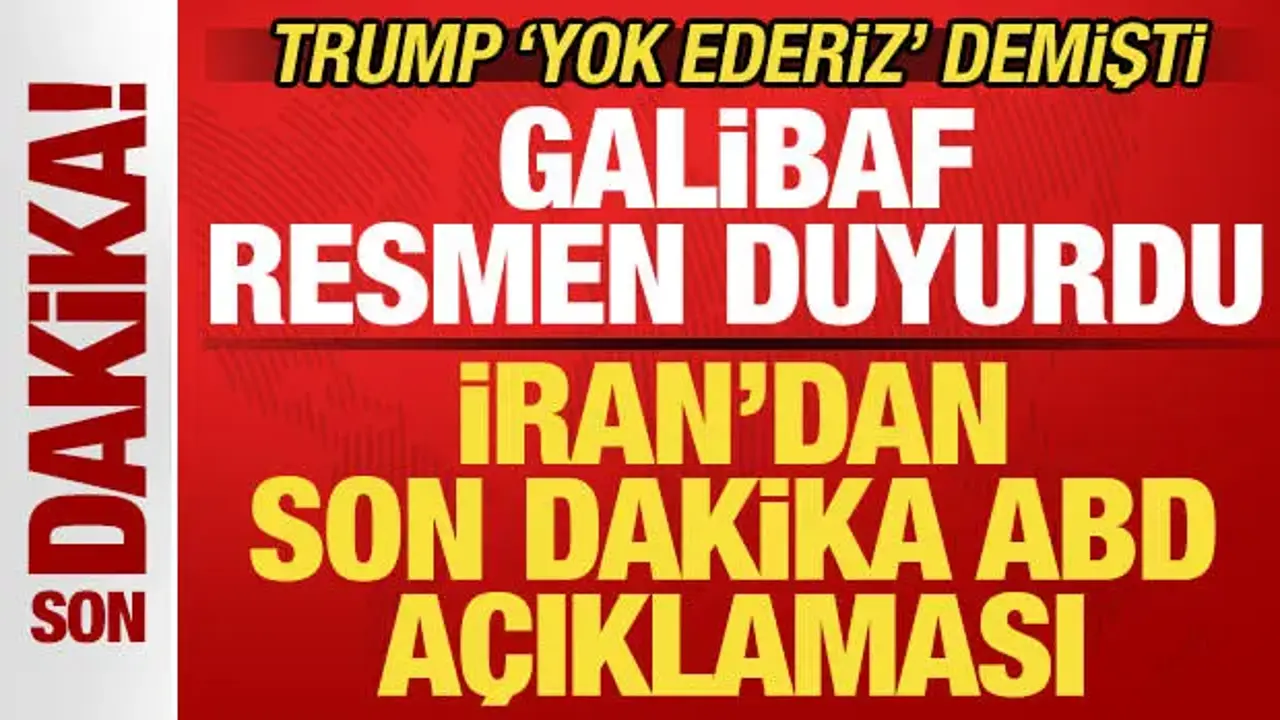 Trump 'yok ederiz' demişti: İran'dan son dakika açıklaması! Resmen ilan ettiler