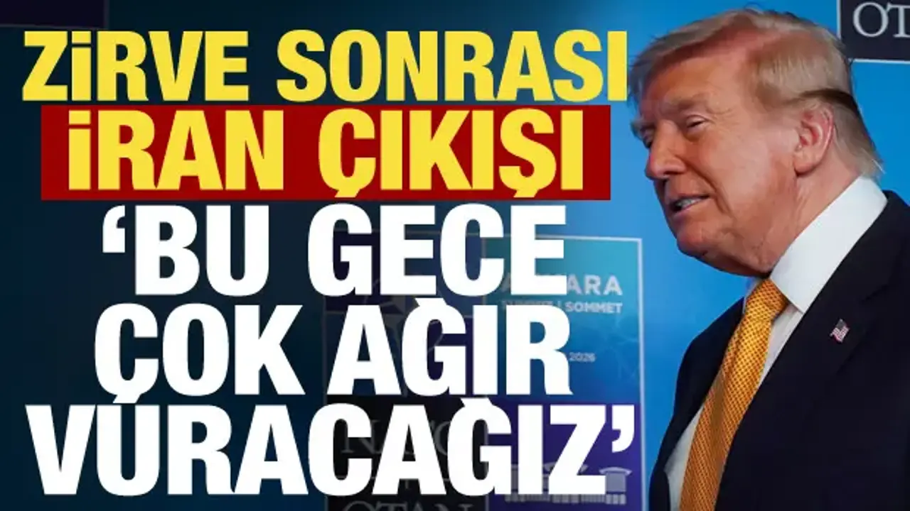 Trump, Zelenski görüşmesinde duyurdu: İran'ı bu gece vuracağız!