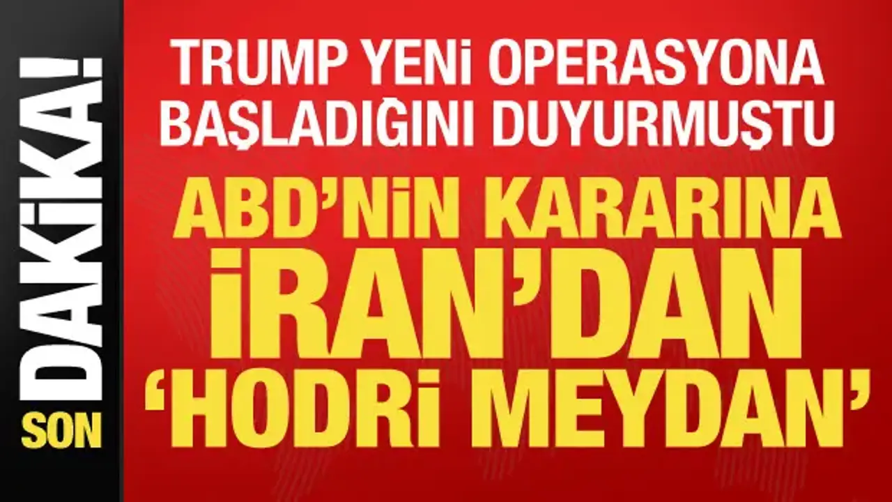 Trump'ın Hürmüz kararının ardından İran'dan son dakika açıklaması