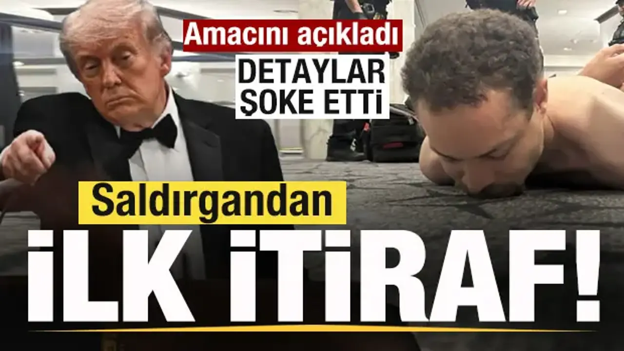 Trump'ın yer aldığı yemekte saldırı! Saldırgandan ilk itiraf! Amacını açıkladı!