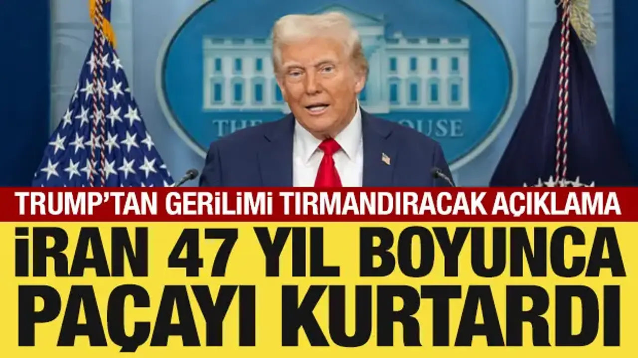 Trump'tan gerilimi tırmandıracak İran açıklaması: 47 yıl boyunca cezasız kaldı