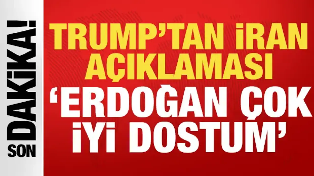 Trump'tan son dakika İran açıklaması: Canlı yayına damga vuran Erdoğan sözleri!