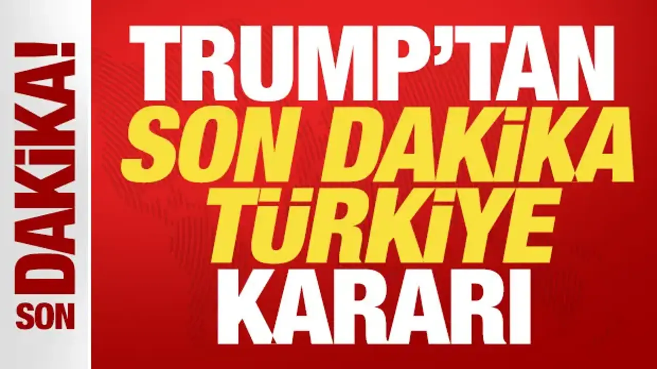 Trump'tan son dakika Türkiye kararı! ABD Kongresine bildirildi! Jet motorları geliyor