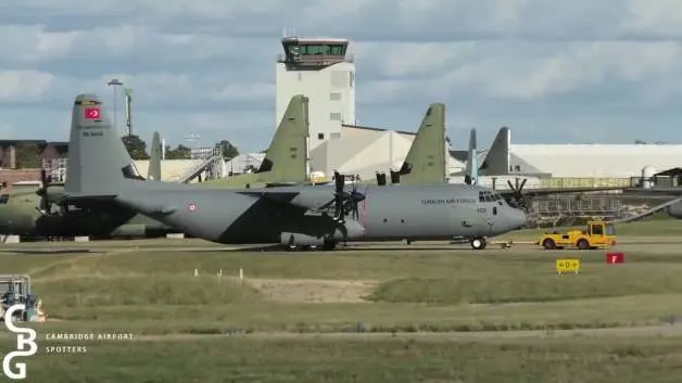 TSK'nın hava filosu katlanıyor: İngiltere'den alınan C-130J görüntülendi!