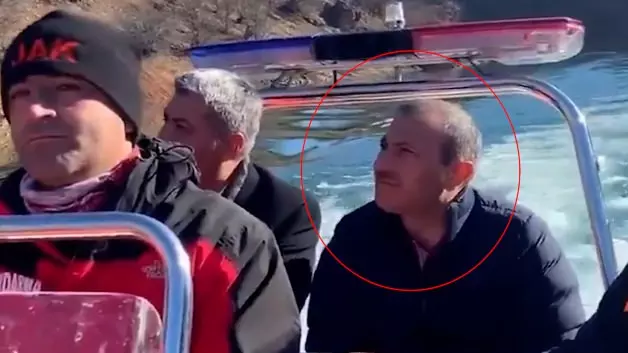 Tunceli eski Valisi Sonel'in Gülistan Doku'yu gölde aradığı görüntüler ortaya çıktı