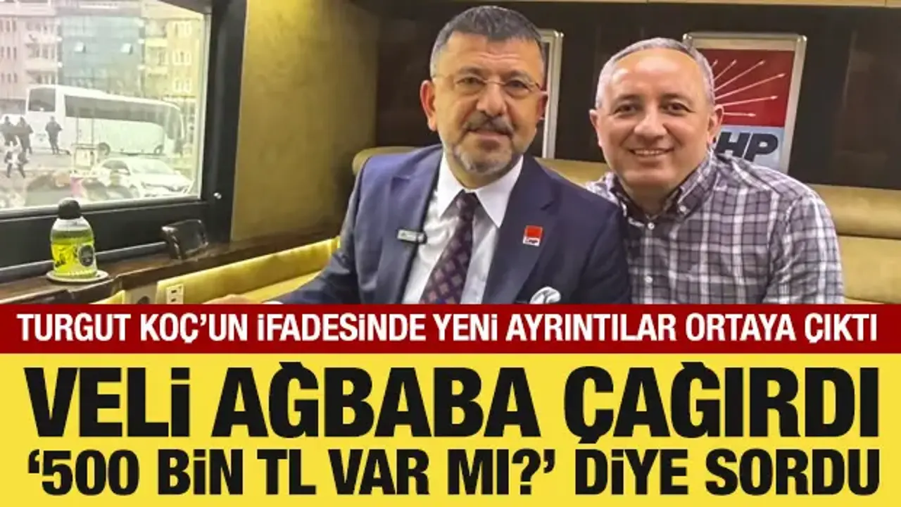 Turgut Koç konuştu: Veli Ağbaba çağırdı, 
