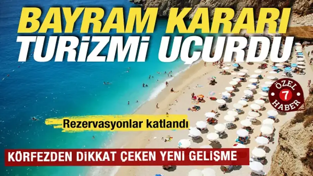 Turizmde bayram bereketi: Yaz sıcakları ve 9 günlük tatil birleşti: Sahiller dolup taşacak