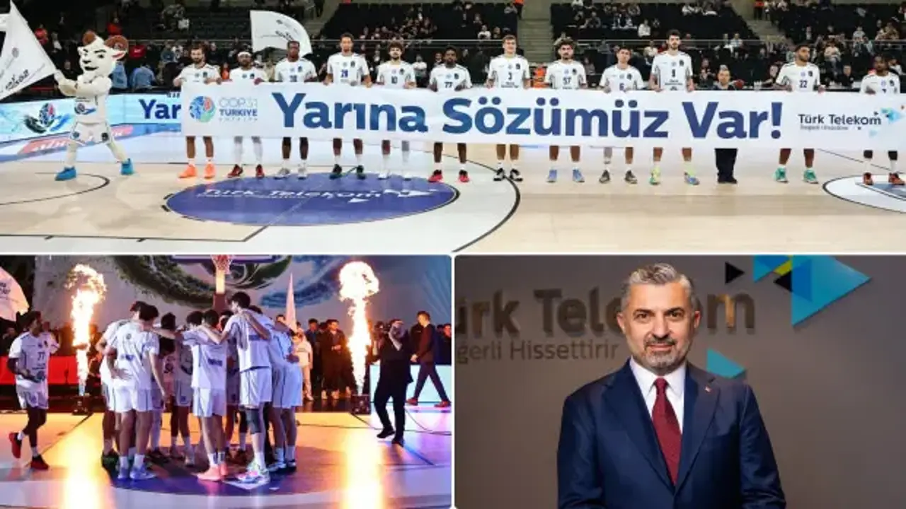 Türk Telekom COP31 mesajını Avrupa basketbol sahnesine taşıdı