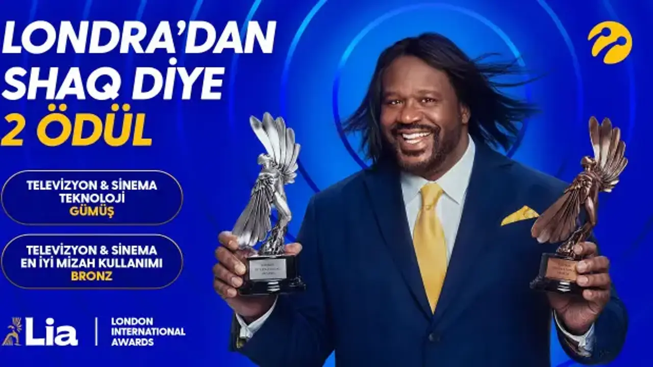 Turkcell’in “Shaq diye 5G” reklam kampanyasına London International Awards’tan çifte ödül