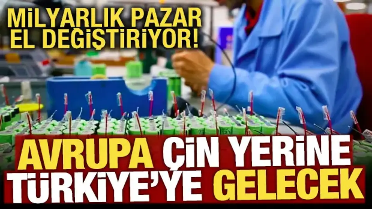 Türkiye batarya üretiminde Avrupa'nın yeni üssü olacak