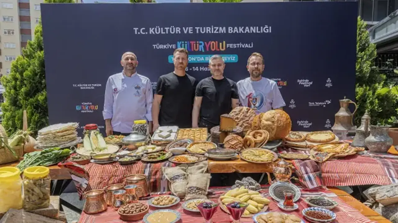 Türkiye Kültür Yolu Festivali'nde Trabzon lezzet noktası rekoru kırdı
