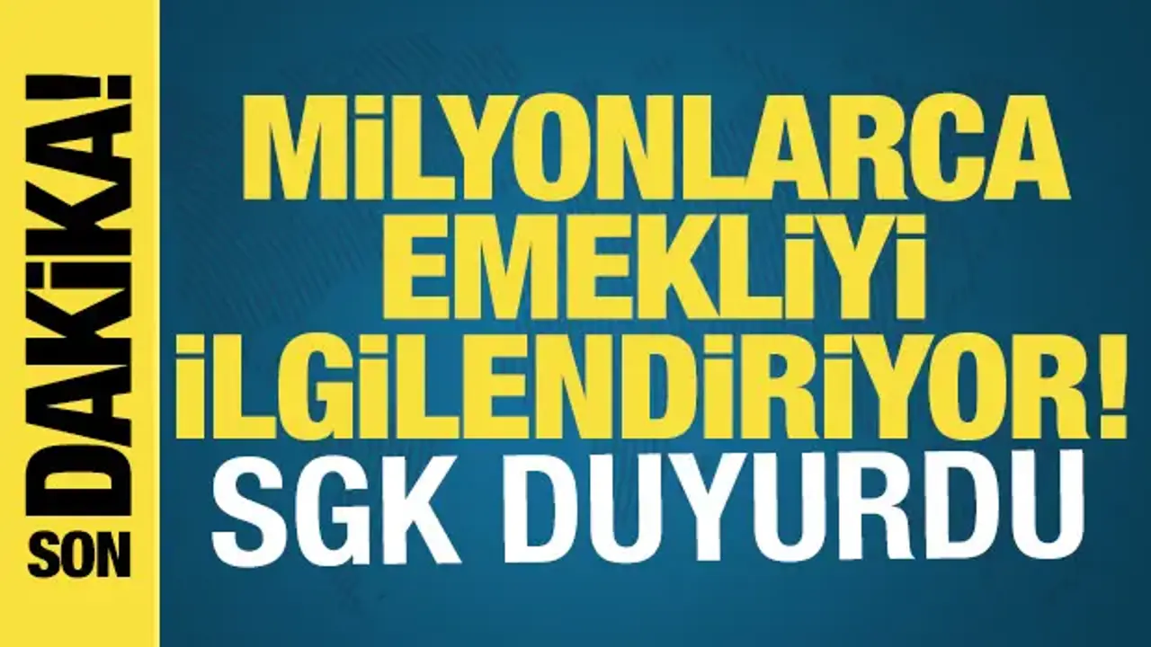 Türkiye Sigorta ve SGK'dan emeklilere yönelik iş birliği