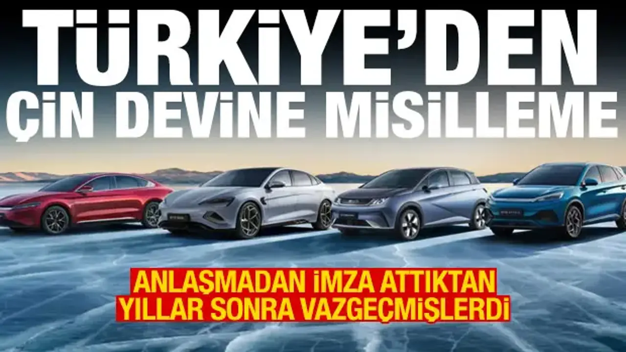 Türkiye'den BYD'ye teşvik darbesi! Anlaşmadan cayıp fabrika kurmaktan vazgeçmişlerdi