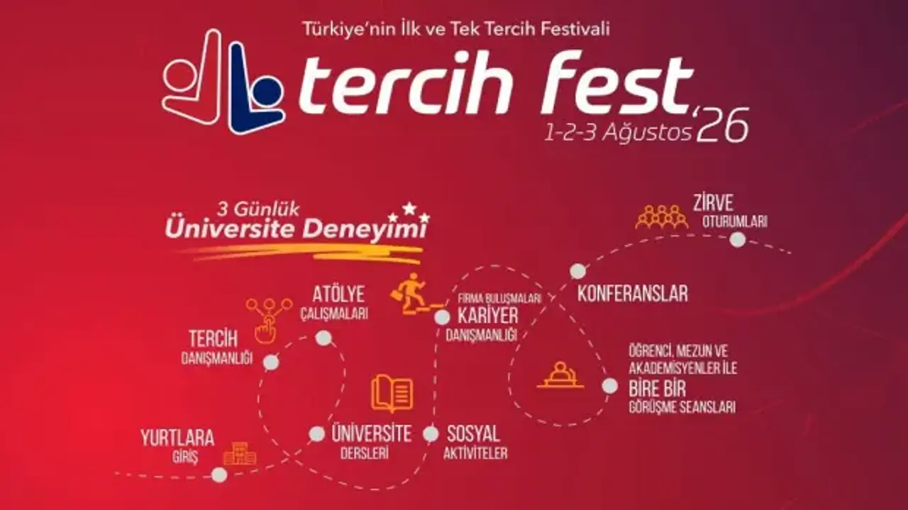 Türkiye’nin İlk ve tek tercih festivali TercihFest, yeniden öğrencilerle buluşuyor