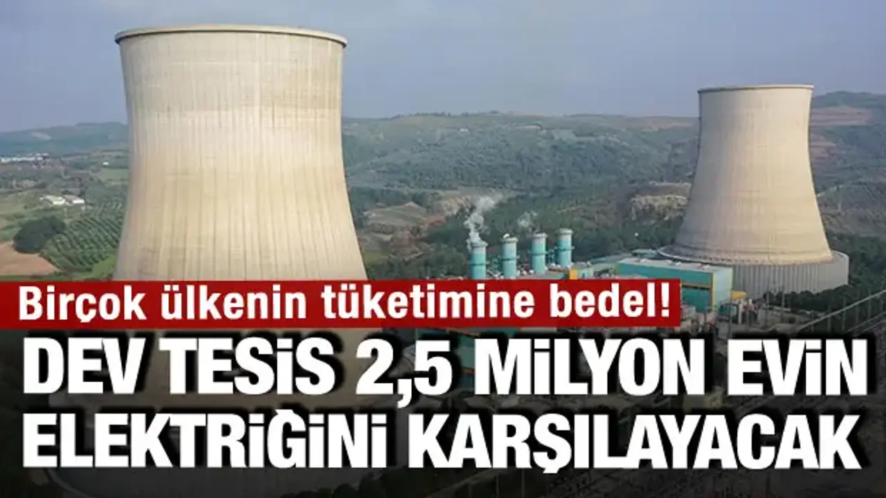 Türkiye’nin yeni enerji kalesi: 10 yıl sonra 850 MW’lık dev doğal gaz santrali açıldı!