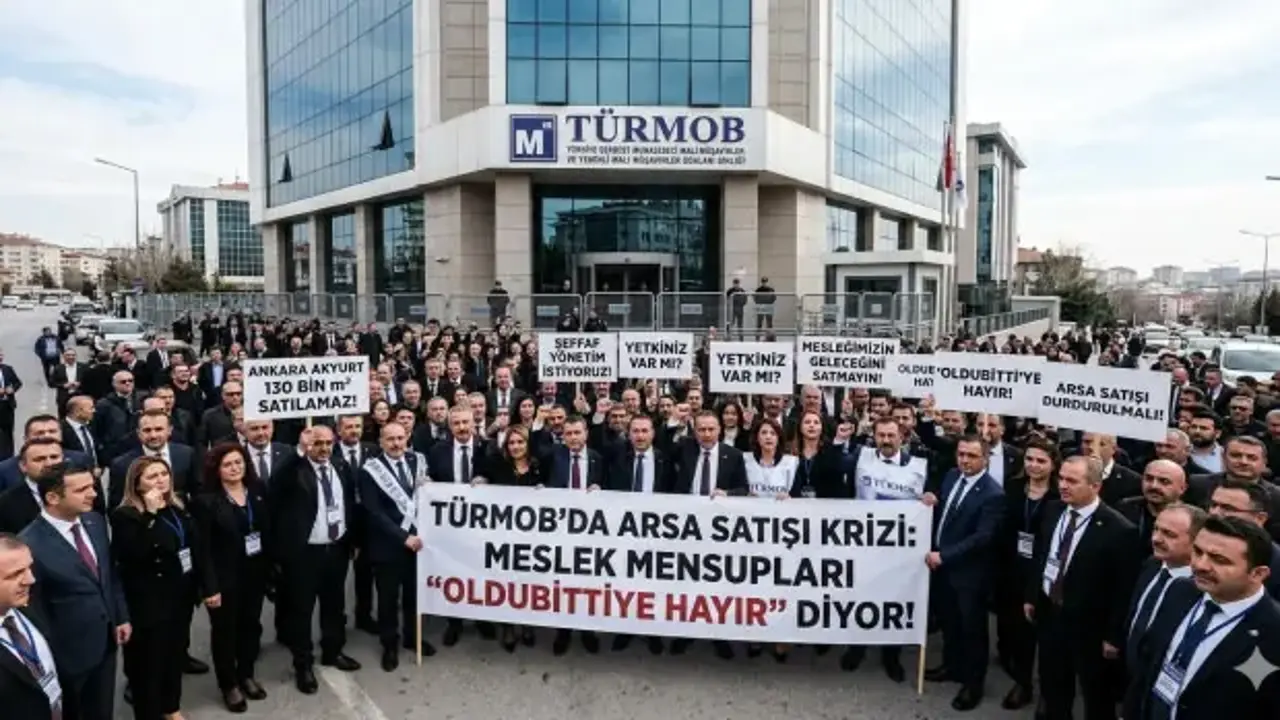 TÜRMOB’da arsa satışı krizi: Meslek mensupları “Oldubittiye Hayır” diyor