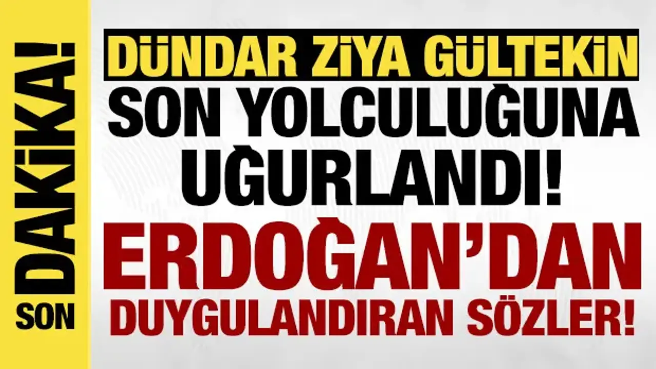Üsküdar Başkan Vekili Dündar Ziya Gültekin için son görev!
