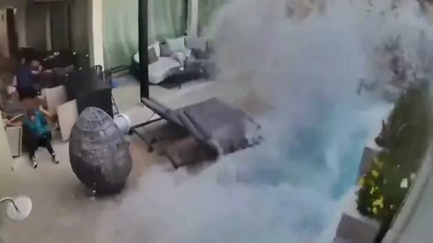 Venezuela'daki depremin ürkütücü yeni görüntüsü ortaya çıktı