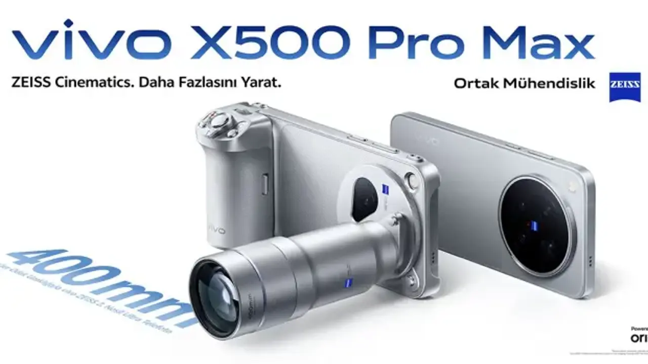vivo X500 Pro Max, tanıtıldı: Telefonla fotoğraf çekmek tamamen değişiyor