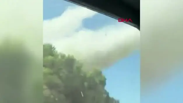 Yalova'daki F-16 kazasından yeni görüntüler ortaya çıktı!