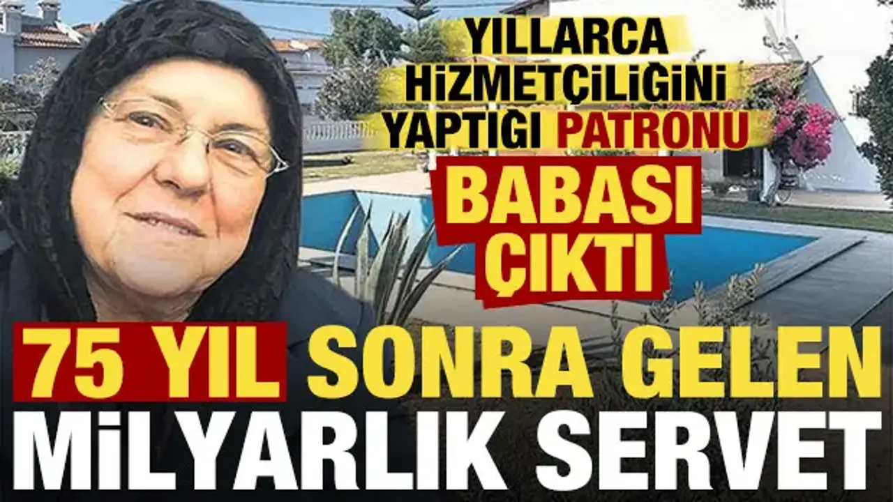Yıllarca hizmetçiliğini yaptığı patronu babası çıktı! DNA testiyle gelen milyarlık servet