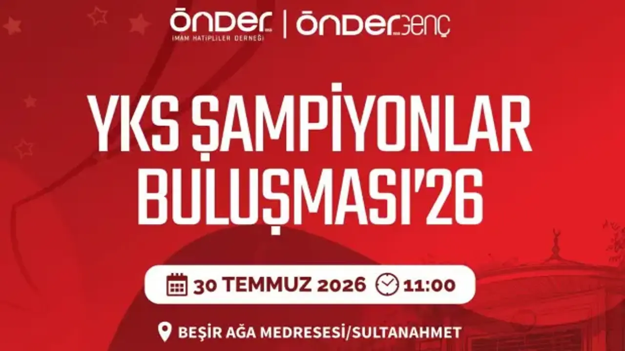 YKS 2026 şampiyonu İmam Hatipliler, Önder'de buluşuyor