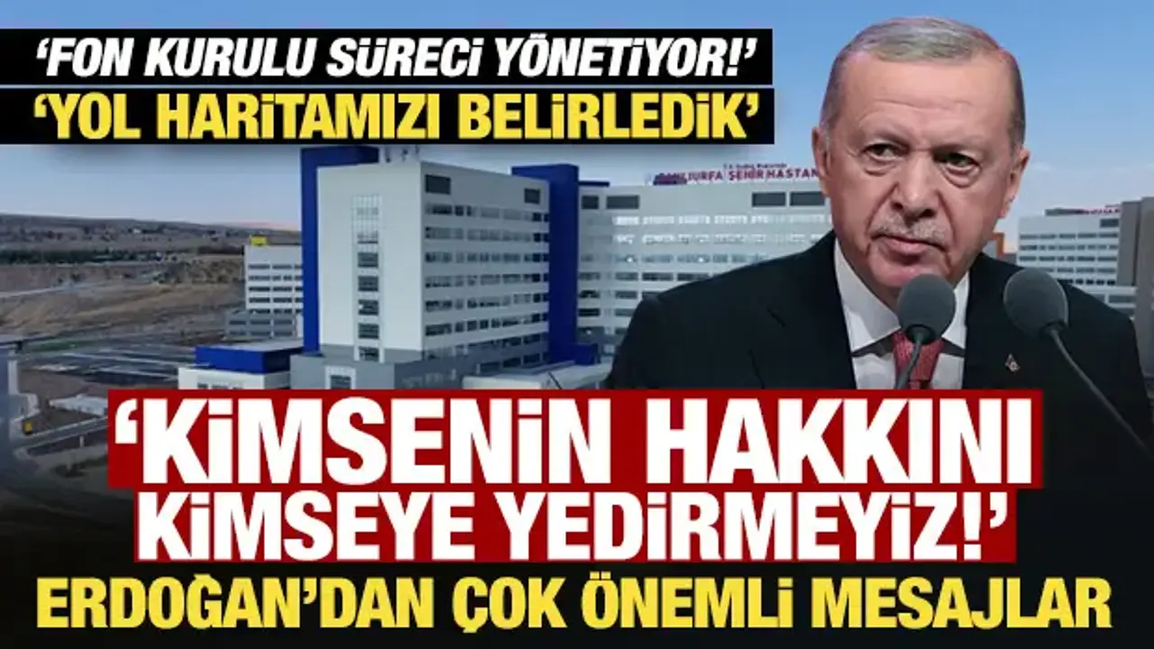 'Yol haritamızı belirledik' diyen Erdoğan'dan son dakika açıklamalar