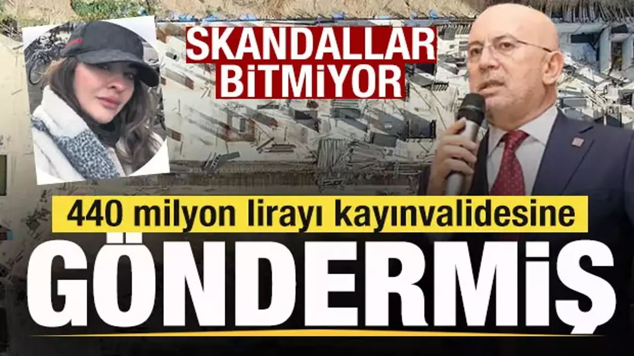 Yolsuzlukta yeni detay! 440 milyon lirayı kayınvalidesine göndermiş!!