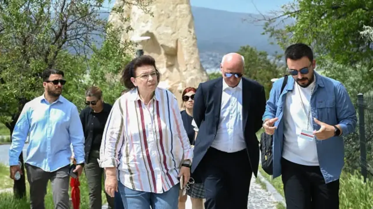 Yunanistan Kültür Bakanı Kapadokya'yı gezdi