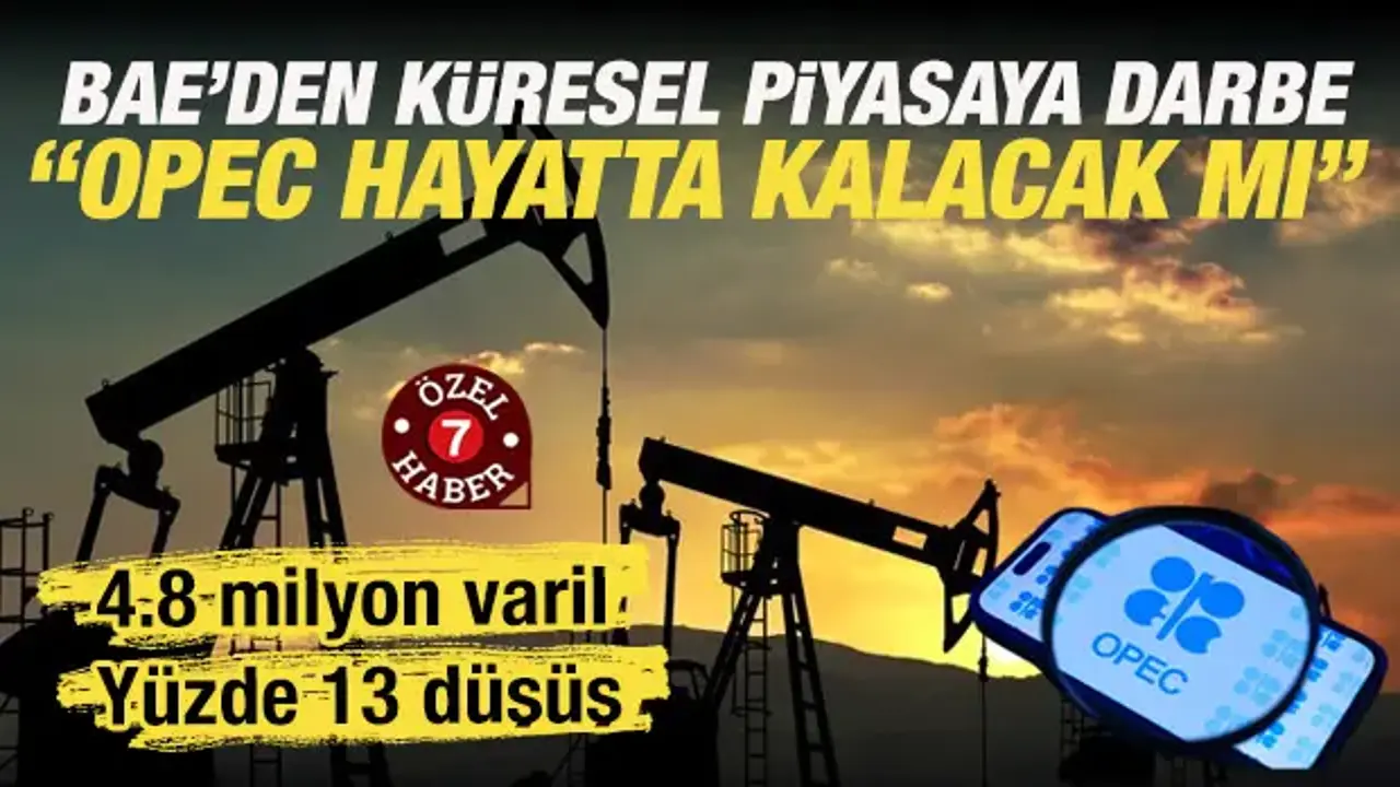 Yüzde 13 düşüş: BAE'nin OPEC’ten ayrılması küresel piyasalarda deprem etkisine neden oldu