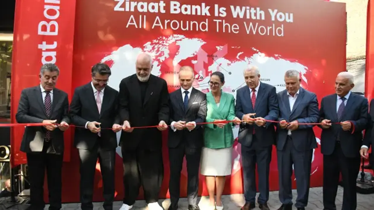 Ziraat Bankası'nın uluslararası ağı Arnavutluk ile güçlendi